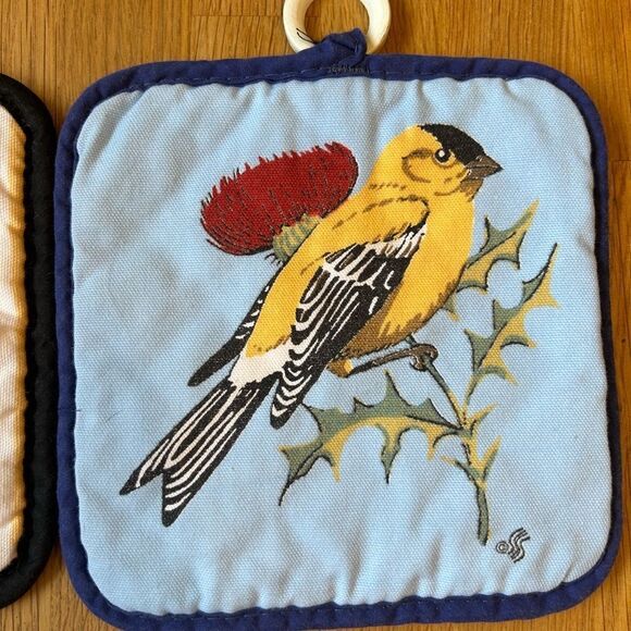 VTG Kay Dee Design & Misc Farmhouse Country Florida Animals Pot Holders - Picture 3 of 10